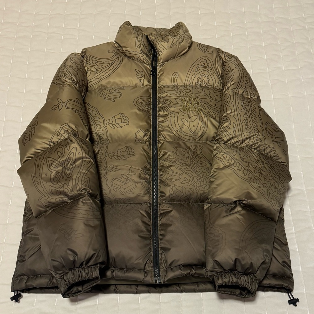 Felt x Bricks & Wood - Paisley Butterfly Puffer Jacket